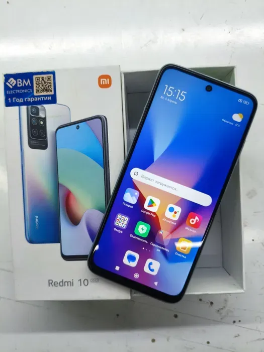 Redmi 10 64Gb karobka dokument bor image 0