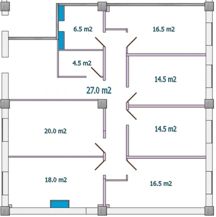 Коммерческое помещение SOHO IVLIVA 138 м2 image 0