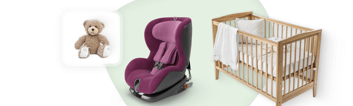 Baby and kids category banner