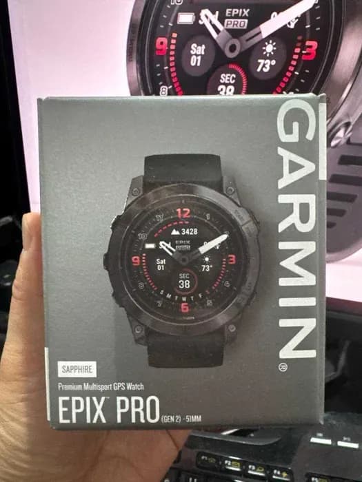 Смарт-часы Garmin epix Pro Gen2 Sapphire Edition 51mm! Новые в коробке 0 Смарт-часы Garmin epix Pro Gen2 Sapphire Edition 51mm! Новые в коробке image 0