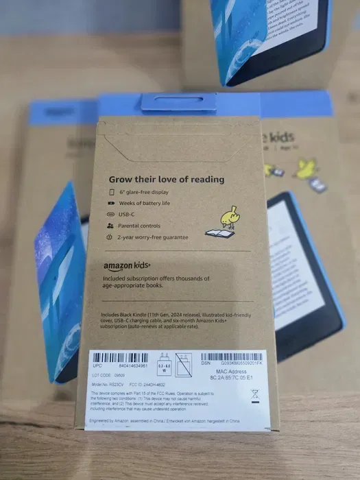 Электронная книга (читалка) Kindle 11gen 2024, 16Gb, 6" 2 Электронная книга (читалка) Kindle 11gen 2024, 16Gb, 6" image 2