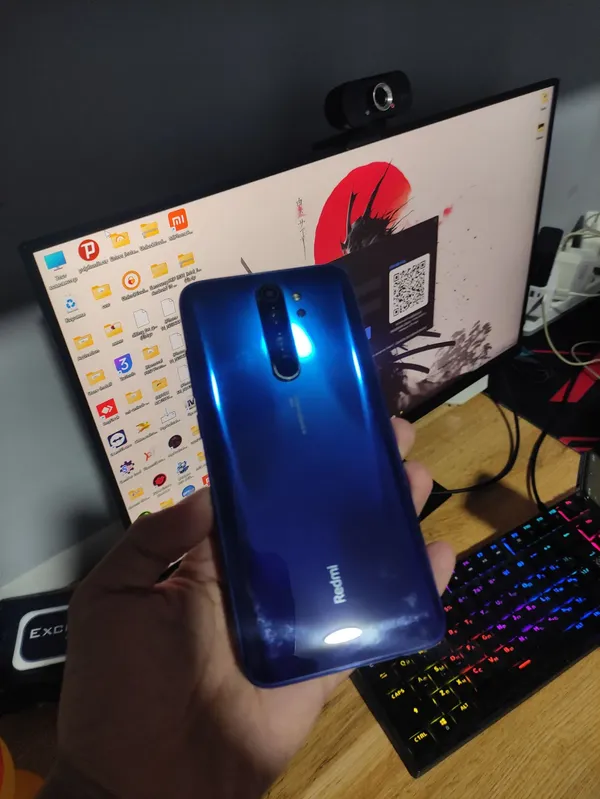 Redmi Note 8 Pro blur bg