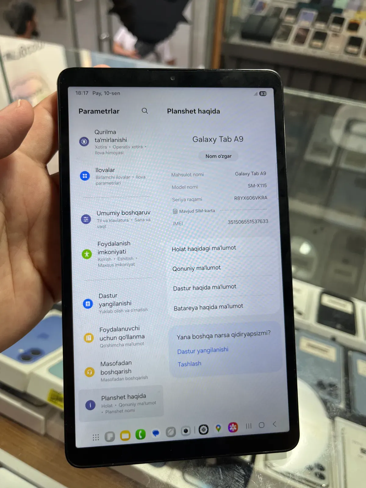 Samsung Galaxy Tab A9 2 Samsung Galaxy Tab A9 image 2