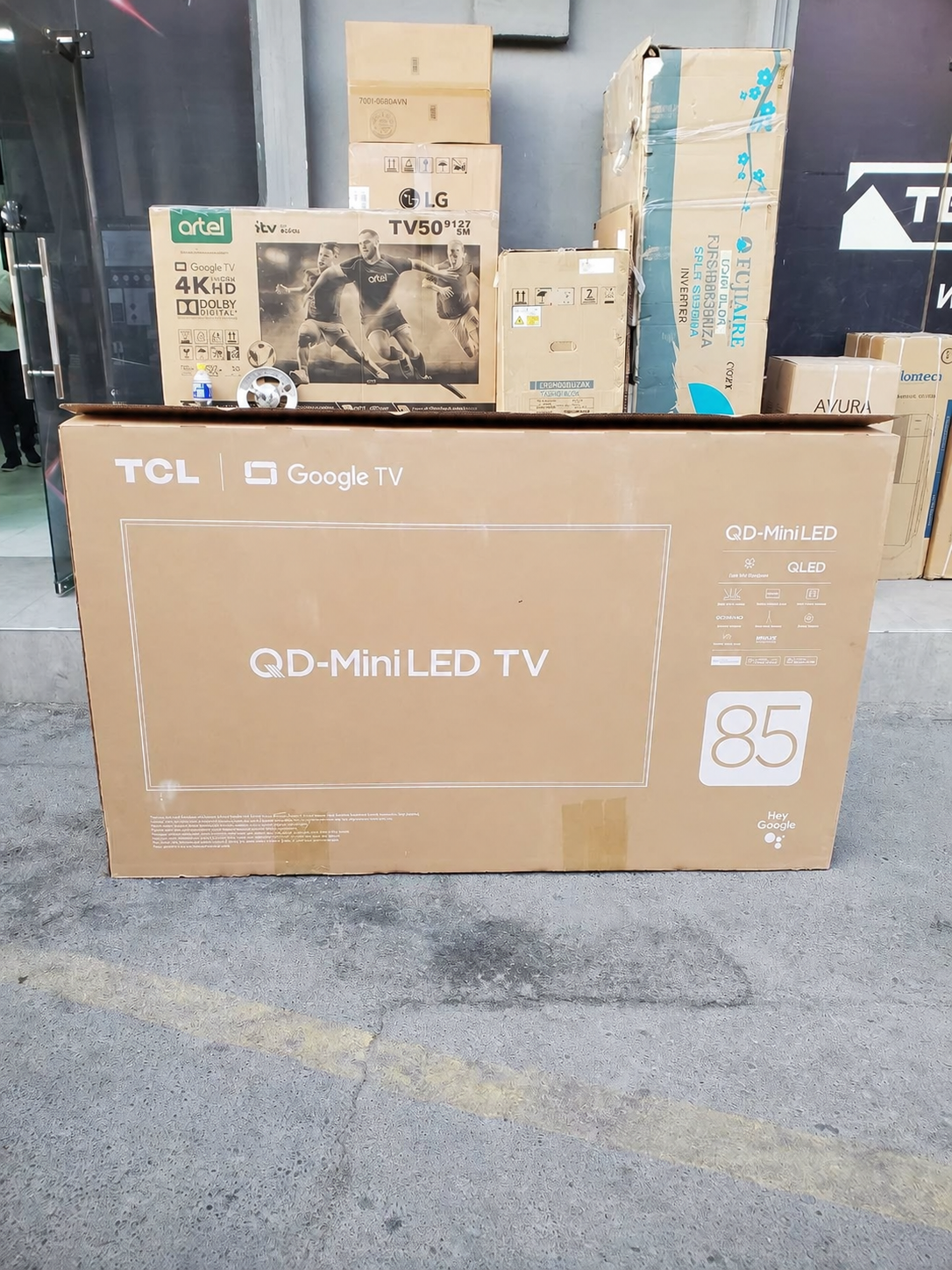 Телевизор TCL 85 4K QD-MINI LED 144HZ UHD 2025 NEW модели в наличии image 1
