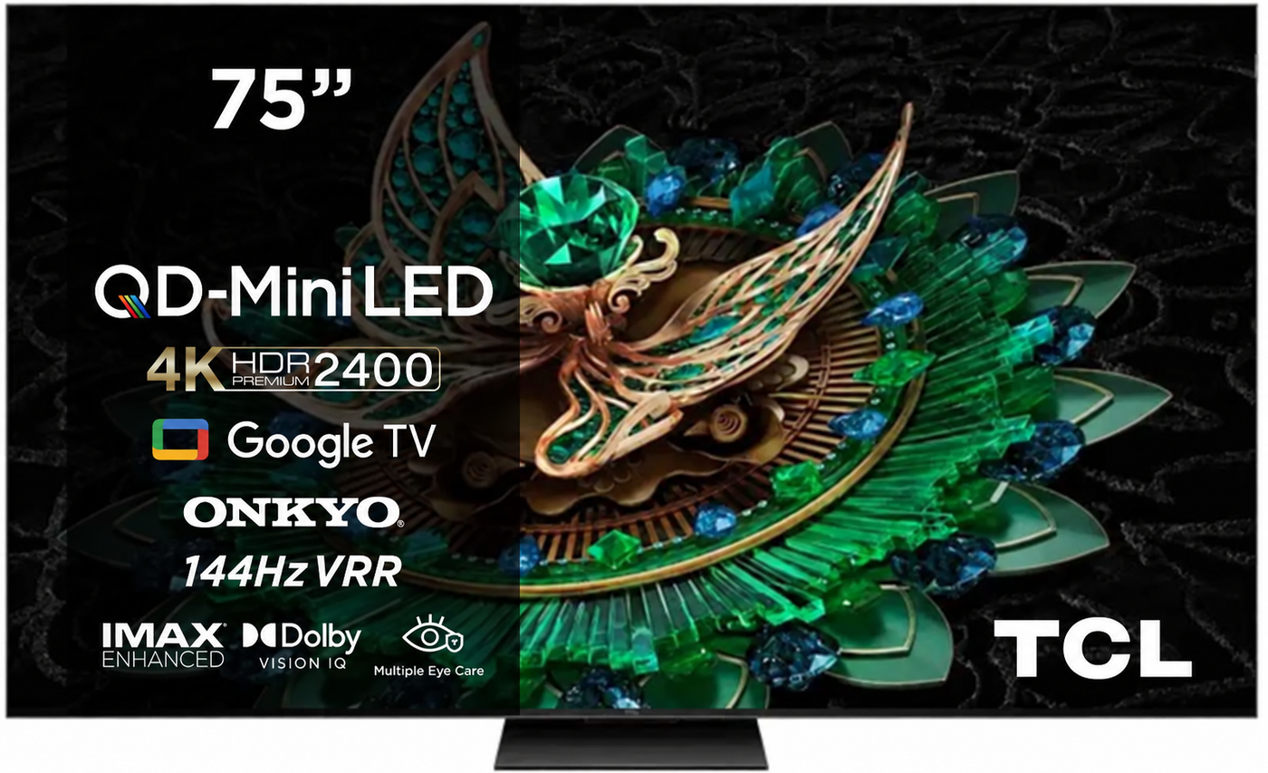 Телевизор TCL 75 C6K 4K QD-Mini LED 144hz premium pro первый руки image 0