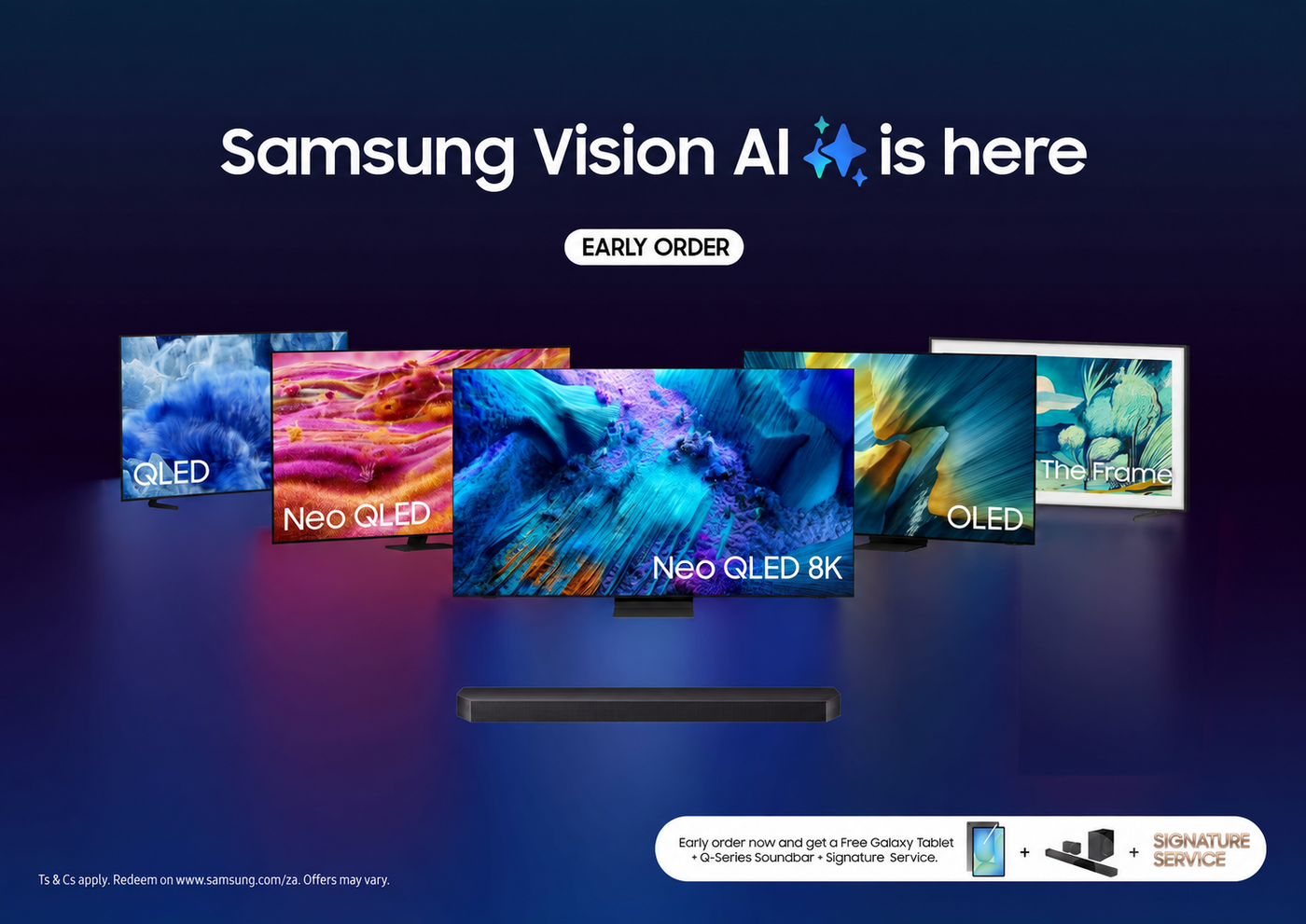 Samsung 2026 NeoQLED OLED 43/50/55/65/75/85/98 Q7F/Q8F/M70H/QN80H/S95H image 0