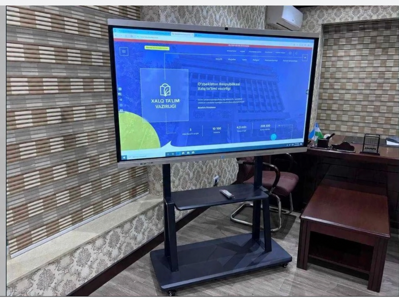 Интерактивная доска панель сенсорная Smart Android 55–98 дюймов image 0