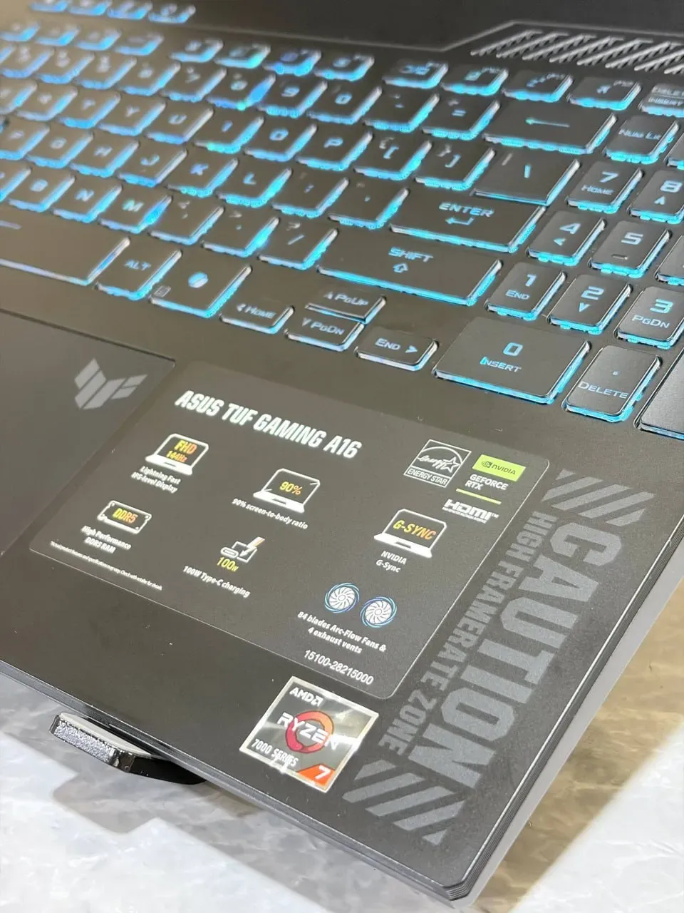 Игровой ноутбук Asus TUF A16 1 Игровой ноутбук Asus TUF A16 image 1