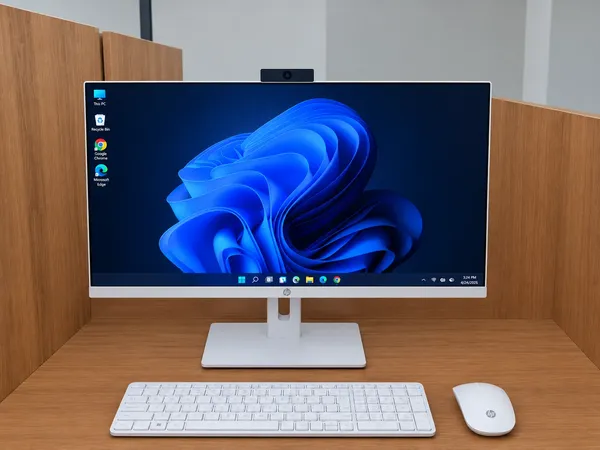 Моноблок HP Core i5-2400 8GB blur bg