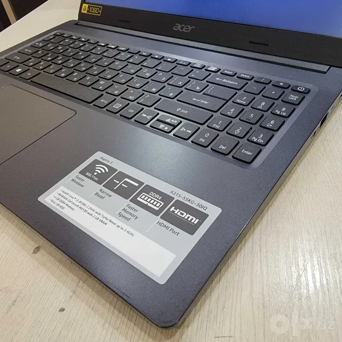 Ультратонкий ноутбук Acer Aspire 3 A315 i3, в отличном состоянии 3 Ультратонкий ноутбук Acer Aspire 3 A315 i3, в отличном состоянии image 3
