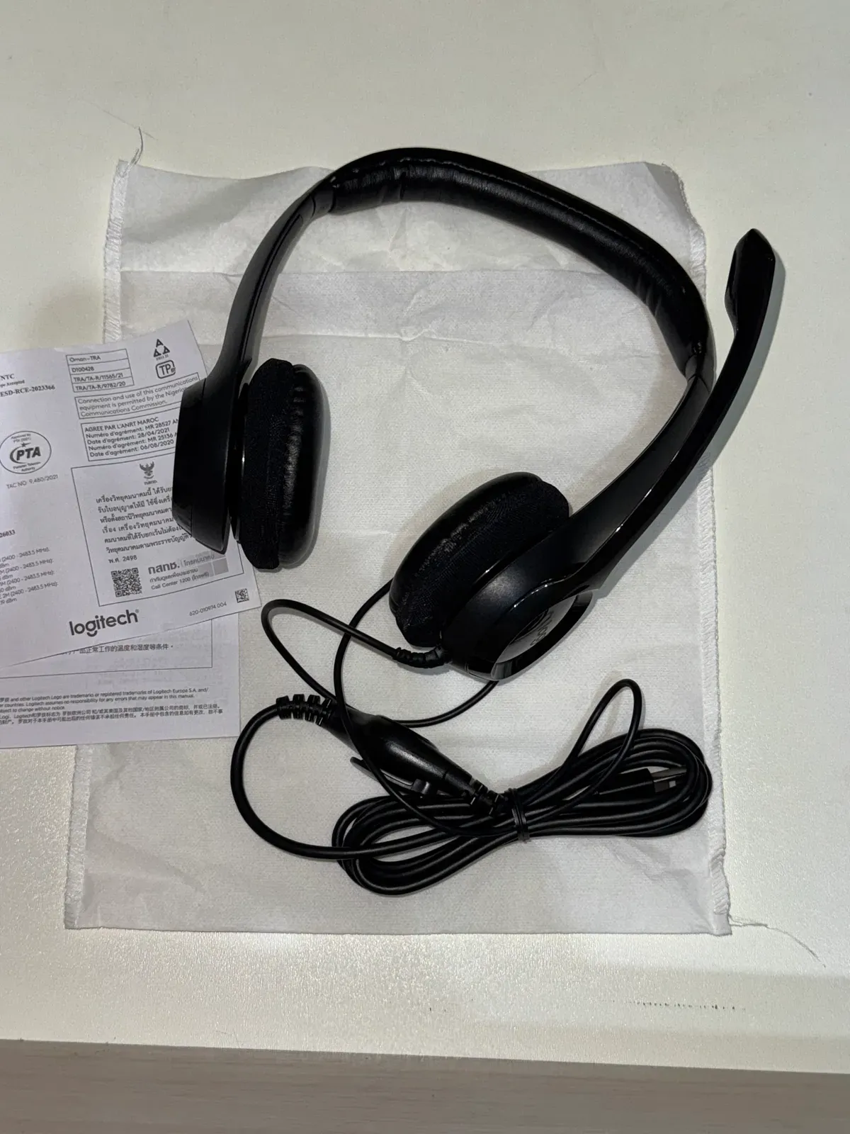 USB-гарнитура Logitech H39 image 0