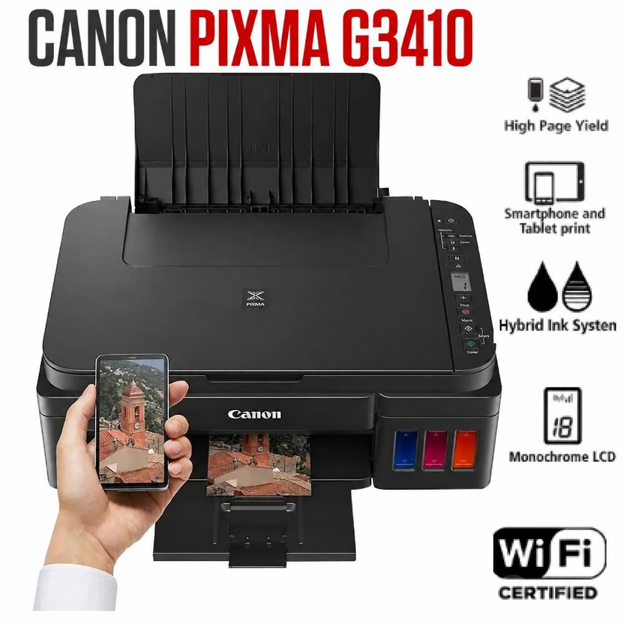Canon PIXMA G3410 — for parts / used image 1