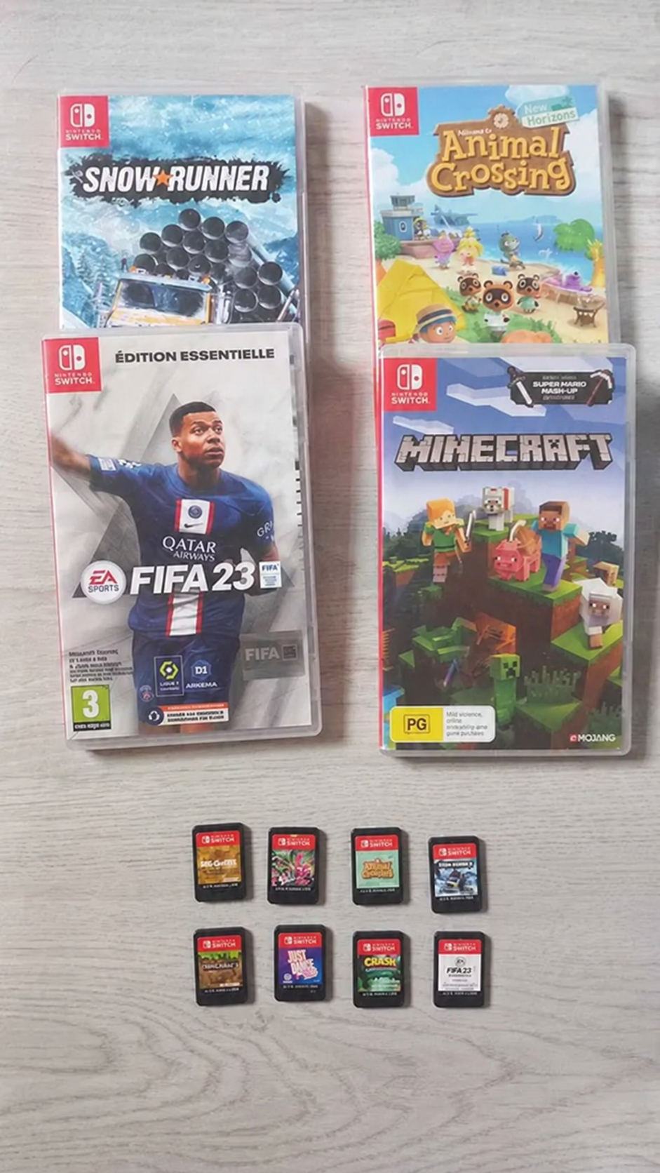Nintendo Switch Lite бирюзовая + чехол + 8 игр image 3