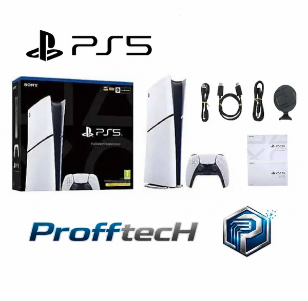 PlayStation 5 Digital Edition 825 ГБ с гарантией blur bg