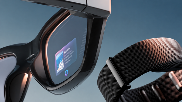 Ray-Ban Meta Display — умные очки с HUD blur bg