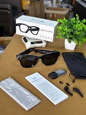 Умные очки M01: Камера 8Мп Full HD, Bluetooth, ИИ-ассистент image 2 blur bg