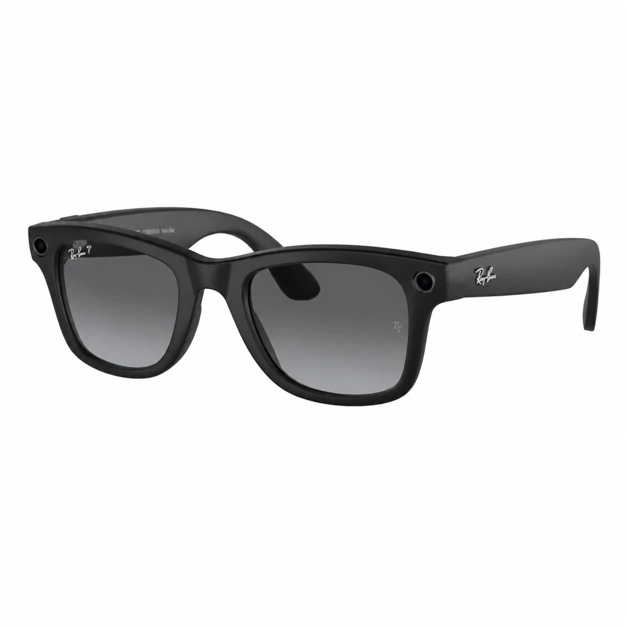 Ray-Ban Meta Wayfarer Matte Black / Polar Gradient Graphite 2 Ray-Ban Meta Wayfarer Matte Black / Polar Gradient Graphite image 2