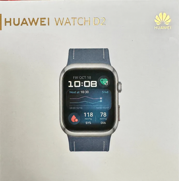 Huawei Watch D2 — синие blur bg