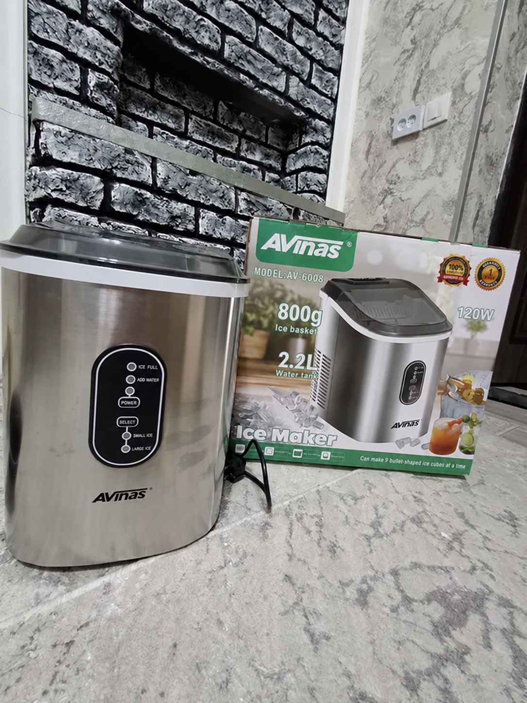 Льдогенератор AVinas AV-6008 image 0