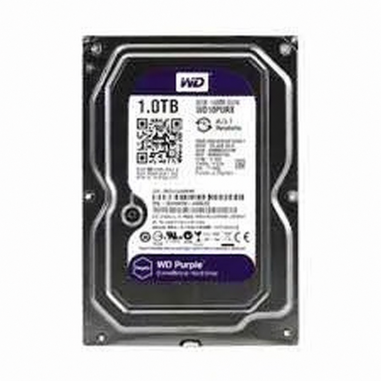Жёсткий диск WD Purple 1 ТБ (WD10PURX) для видеонаблюдения image 3