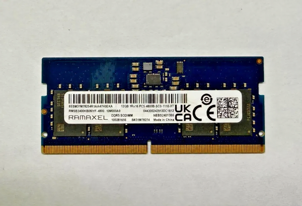 Оперативная память Ramaxel DDR5 12 ГБ 5600 МГц SO-DIMM blur bg
