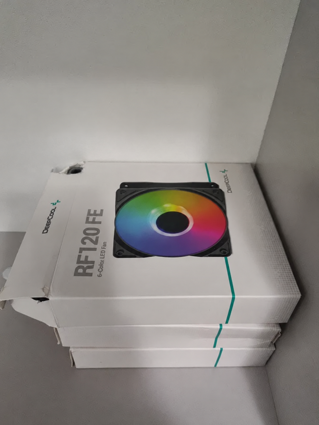 Корпусные вентиляторы DeepCool RF120 FE, новые 0 Корпусные вентиляторы DeepCool RF120 FE, новые image 0
