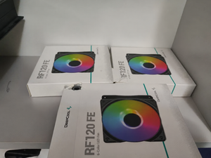 Корпусные вентиляторы DeepCool RF120 FE, новые image 1 blur bg